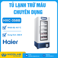 Tủ Lạnh Trữ Máu Chuyên Dụng 358 Lít Haier HXC-358B | Ngăn Kéo