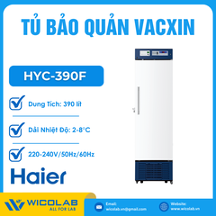 Tủ Bảo Quản Vacxin 2 - 8 Độ Haier HYC-390F | 390 Lít