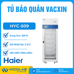 Tủ Bảo Quản Vacxin-Dược Phẩm 509 Lít Haier HYC-509F | Cửa Kính