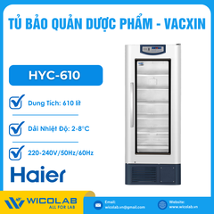 Tủ Bảo Quản Vacxin 2 - 8 Độ Haier HYC-610 | 610 Lít