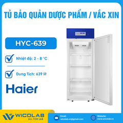 Tủ Bảo Quản Dược Phẩm / Vắc-xin 2-8 độ Haier HYC-639 | 639 Lít