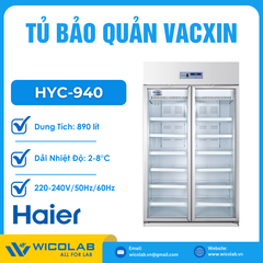 Tủ Bảo Quản Dược Phẩm-Vacxin 2 - 8 Độ Haier HYC-940 | 940 Lít