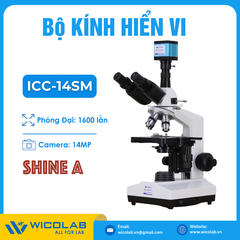 Bộ Kính Hiển Vi Kết Nối Máy Tính ICC-14SM | Camera 14MP