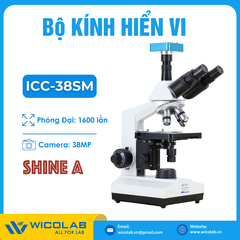 Bộ Kính Hiển Vi Kết Nối Máy Tính ICC-38SM | Camera 38MP