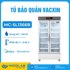 Tủ Bảo Quản Vacxin 2-8 Độ Midea - Trung Quốc MC-5L1366B | 1366 Lít