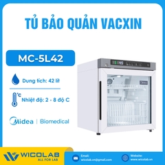 Tủ Bảo Quản Vacxin 2-8 Độ Midea - Trung Quốc MC-5L42 | 42 Lít