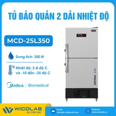 Tủ Bảo Quản 2 Dải Nhiệt Độ 350 Lít Midea Trung Quốc MCD-25L350