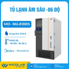 Tủ Lạnh Âm 86 Độ Smart-Inverter Midea MD-86L818BS | 818 Lít