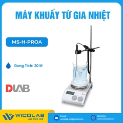 Máy Khuấy Từ Gia Nhiệt Dlab MS-H-ProA | Tối đa 340 độ + Mặt nhôm