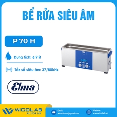 Bể Rửa Siêu Âm 2 Tần Số Elma - Đức P 70 H | 6.9 Lít