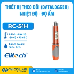Thiết Bị Theo Dõi Nhiệt Độ - Độ Ẩm Elitech RC-51H | Datalogger