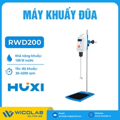 Máy Khuấy Đũa Hiện Số RW200D Huxi - Trung Quốc | Tối Đa 100 Lít