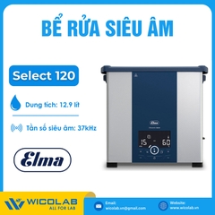 Bể Rửa Siêu Âm Gia Nhiệt Elma - Đức Select 120 | 12.9 Lít