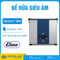 Bể Rửa Siêu Âm Gia Nhiệt Elma - Đức Select 180 | 17.8 Lít