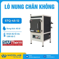 Lò Nung Chân Không Atmosphere 1200 Độ C Saftherm - Trung Quốc STQ-45-12 | 45 Lít