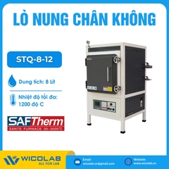 Lò Nung Chân Không Atmosphere 1200 Độ C Saftherm - Trung Quốc STQ-8-12 | 8 Lít