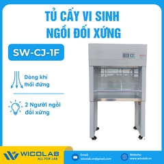 Tủ Cấy Vi Sinh  2 Người Ngồi Đối Diện Trung Quốc SW-CJ-1F | Kiểu Thổi Đứng