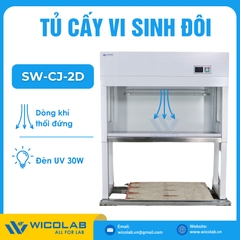 Tủ Cấy Vi Sinh Đôi Trung Quốc SW-CJ-2D | Kiểu Thổi Đứng