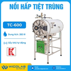 Nồi Hấp Tiệt Trùng Nằm Ngang Gemmy TC-600 | 283 lít