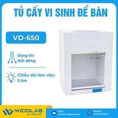 Tủ Cấy Vi Sinh Để Bàn Trung Quốc VD-650 | Kiểu Thổi Đứng