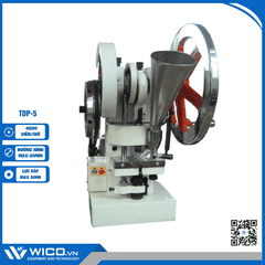 Máy Dập Viên 1 Chày Trung Quốc Tianfeng TDP-5 | 4500 viên/giờ