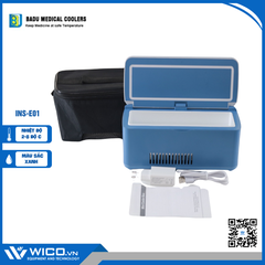 Hộp Bảo Quản Insulin Trung Quốc INS-E01 | Màu Xanh