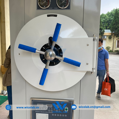 Nồi Hấp Tiệt Trùng Nằm Ngang 200 Lít Jibimed WS-200YDB (Có Máy In)