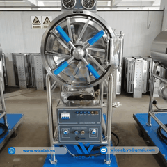 Nồi Hấp Tiệt Trùng 200 Lít Nằm Ngang Jibimed WS-200YDC (Inox)