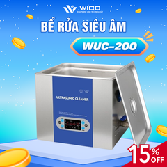 Bể Rửa Siêu Âm 20 Lít Jiayuanda WUC-200 ⭐ Màn Hình LCD