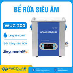 Bể Rửa Siêu Âm 20 Lít Jiayuanda WUC-200 ⭐ Màn Hình LCD
