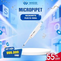 Micropipet Plus Đơn Kênh Dải Thay Đổi Dlab 10-100µL | Hấp Được