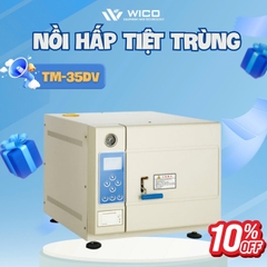 Nồi Hấp Tiệt Trùng 35 Lít Để Bàn Jibimed TM-35DV | Class B