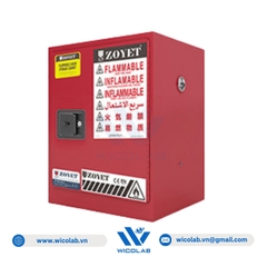 Tủ Đựng Hóa Chất An Toàn Chống Cháy Zoyet - Trung Quốc ZYC0004R | 15 Lít