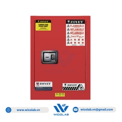 Tủ Đựng Hóa Chất An Toàn Chống Cháy Zoyet - Trung Quốc ZYC0012R | 45 Lít