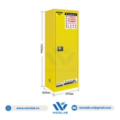 Tủ Đựng Hóa Chất An Toàn Chống Cháy Zoyet - Trung Quốc ZYC0022 | 83 Lít