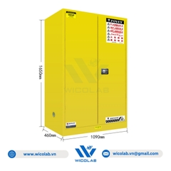 Tủ Đựng Hóa Chất An Toàn Chống Cháy Zoyet - Trung Quốc ZYC0045 | 170 Lít