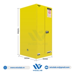 Tủ Đựng Hóa Chất An Toàn Chống Cháy Zoyet - Trung Quốc ZYC0060 | 227 Lít
