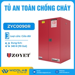 Tủ Đựng Hóa Chất An Toàn Chống Cháy Zoyet - Trung Quốc ZYC0090R | 340 Lít