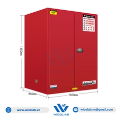 Tủ Đựng Hóa Chất An Toàn Chống Cháy Zoyet - Trung Quốc ZYC0110R | 410 Lít