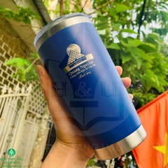 Quà Tặng Kỷ Niệm Thành Lập Công Ty – Bộ Quà Ly Giữ Nhiệt Và Bút Ký Khắc Logo