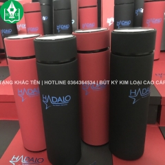 Qùa Tặng Bình Giữ Nhiệt In Logo Kèm Hộp Đựng - K/H HADALO