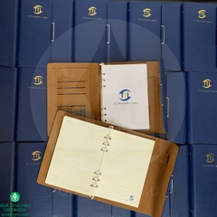 Quà Tặng Sổ Tay Bìa Da Dập Logo Sang Trọng – Ý Nghĩa