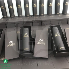 Bình Nước Giữ Nhiệt In Logo Doanh Nghiệp Kèm Hộp Quà