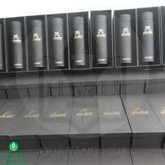 Bình Nước Giữ Nhiệt In Logo Doanh Nghiệp Kèm Hộp Quà