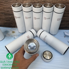 Bộ Giftset Pin sạc Xiaomi Và Bình Giữ Nhiệt In Logo - Có Hộp Đựng Và Túi Giấy Sang Trọng