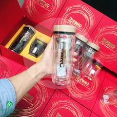 Bộ Giftset Thủy Tinh Sang Trọng In Logo Làm Quà Tặng Doanh Nghiệp