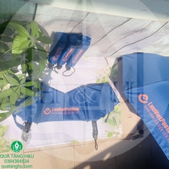 Bộ Quà Tặng Bình Giữ Nhiệt Và Dù Cầm Tay In Logo