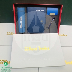 Bộ Quà Tặng Giftset 4 Sản Phẩm - Binh Nước, Sổ Tay, Bút Ký, Hộp Name card