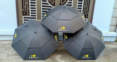 Dù Cầm Tay Sân Gold - Dù Poly Cán Thẳng 2 Tầng Chống Lật