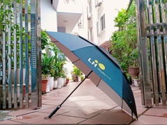 Dù Cầm Tay Sân Gold - Dù Poly Cán Thẳng 2 Tầng Chống Lật